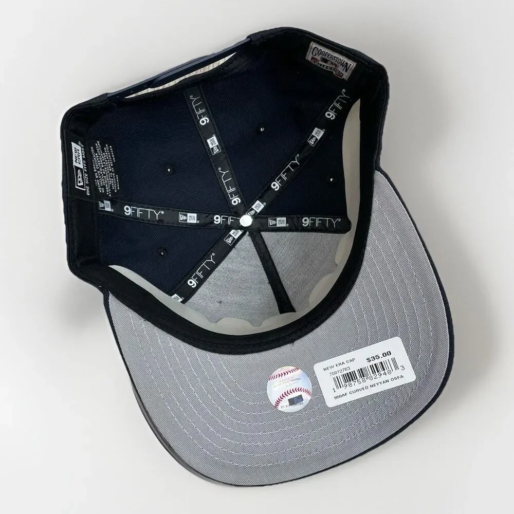 New Era NY Yankees 75th World Series 9Fifty A-Frame Men Snapback Navy Blue White